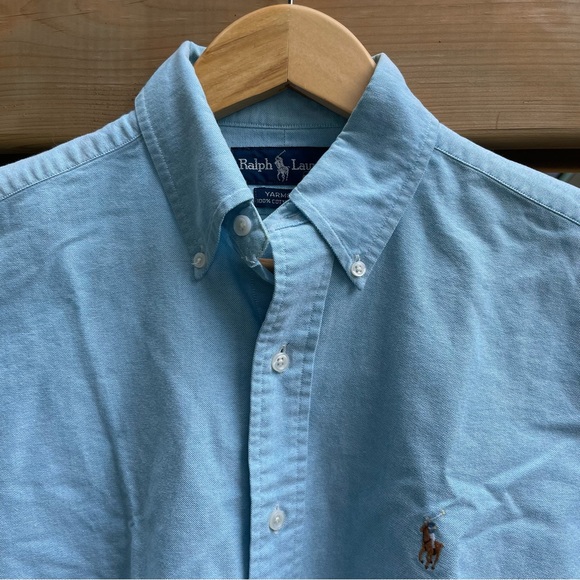 NWOT Ralph Lauren 💯 Cotton Oxford Shirt - Picture 2 of 5